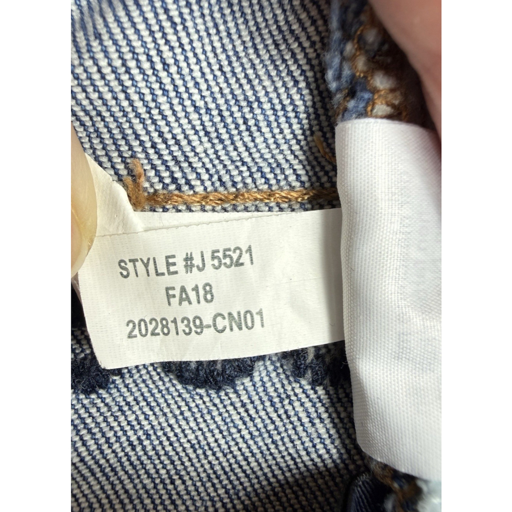 Madewell The High Rise Slim Boyjean 25 Floral Embroidery Beaded Edition Jeans - Picture 12 of 12